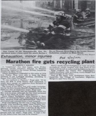 1992 Dress Fire Article