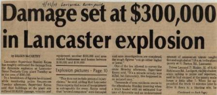 1979 Explosion Article