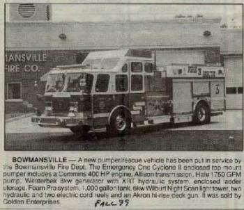 1999 Fire/Rescue Article