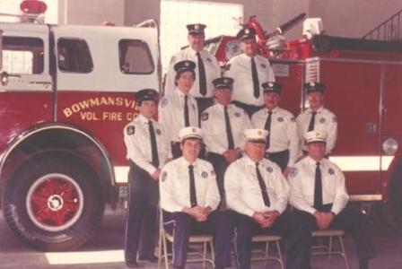 Fire Line Officers 1987